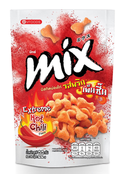 Палочки хрустящие с жгучим перцем чили MIX