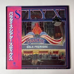 Винтажная виниловая пластинка LP Styx Paradise Theatre (Japan 1981) (Obi) Lonely People