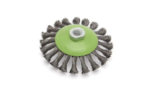 Щётка для УШМ крученая конусная 125 мм, Дело Техники, 275325