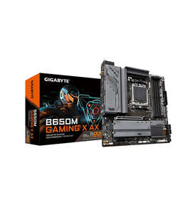GIGABYTE B650M GAMING X AX, AM5, B650, 4*DDR5, 4*SATA, 2*M.2, 3*USB 3.2, 4*USB 2.0, Type-C, 2*PCIx16, 2*DP+HDMI, mATX