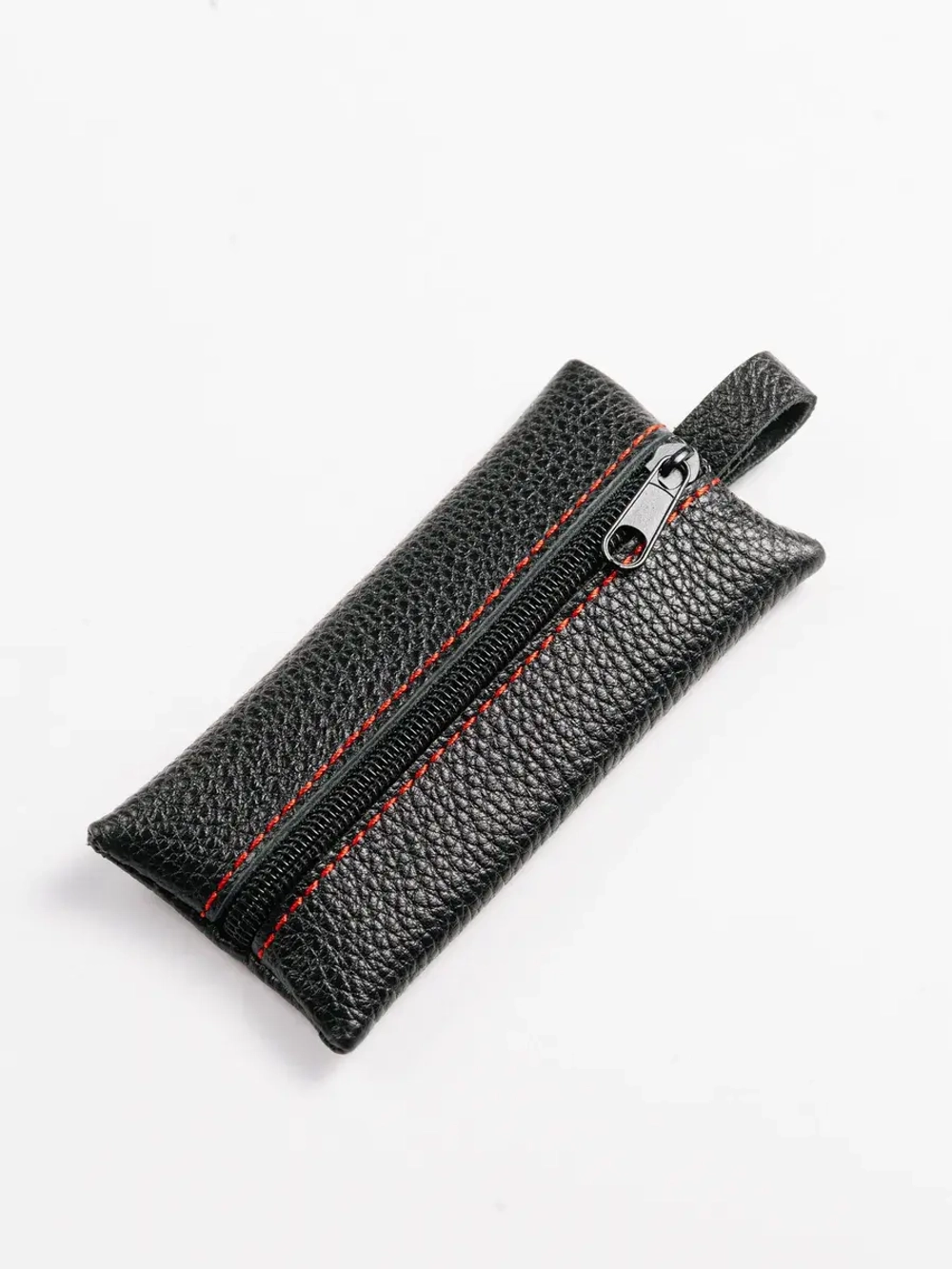 Ключница карманная кожаная