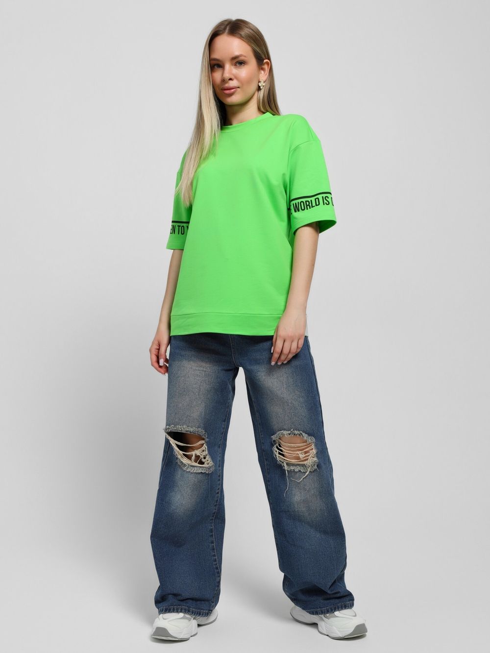 Футболка Терри-2 Виотекс САЛАТОВЫЙ