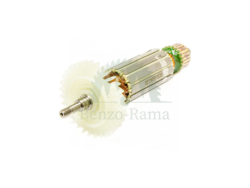 Ротор (якорь) для УШМ Makita GA4530/ GA4030 L-160 mm, D-29,5 mm, резьба М6 шаг 1 mm