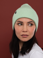 Шапка вязаная весення/осенняя МУЛА (Шалфей)
