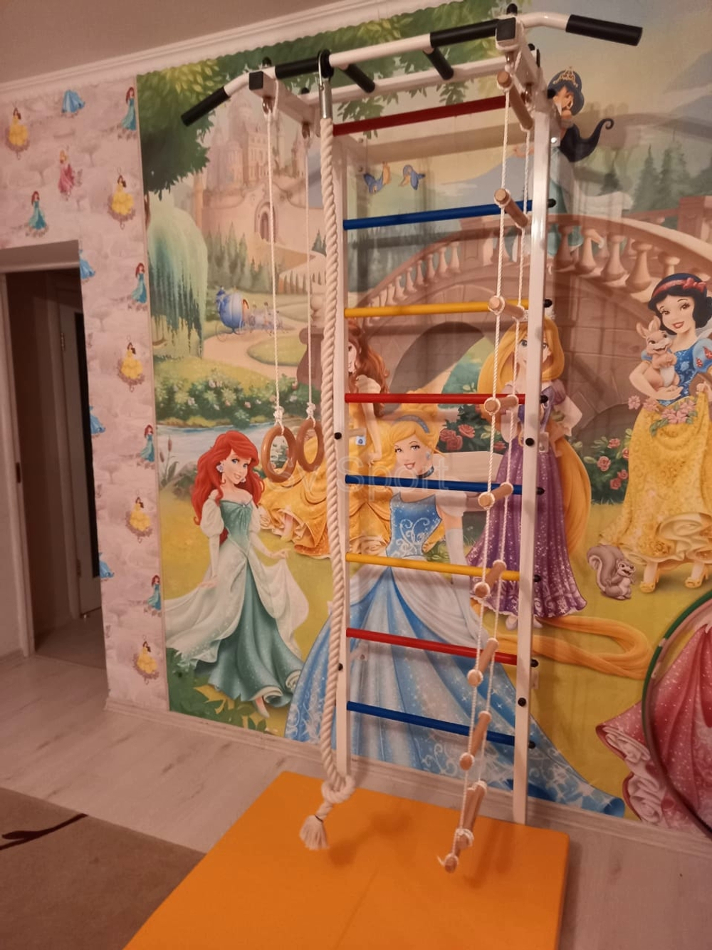 Монтаж шведской стенки Sv Sport в бетонные, кирпичные стены