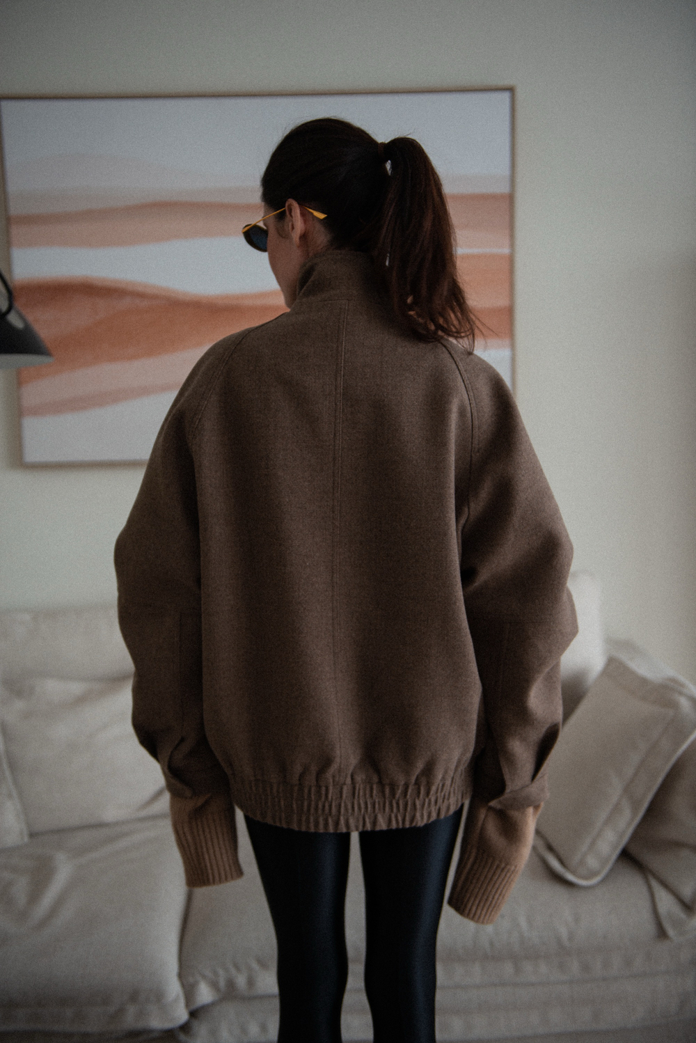 Бомбер из шерсти BLOOM