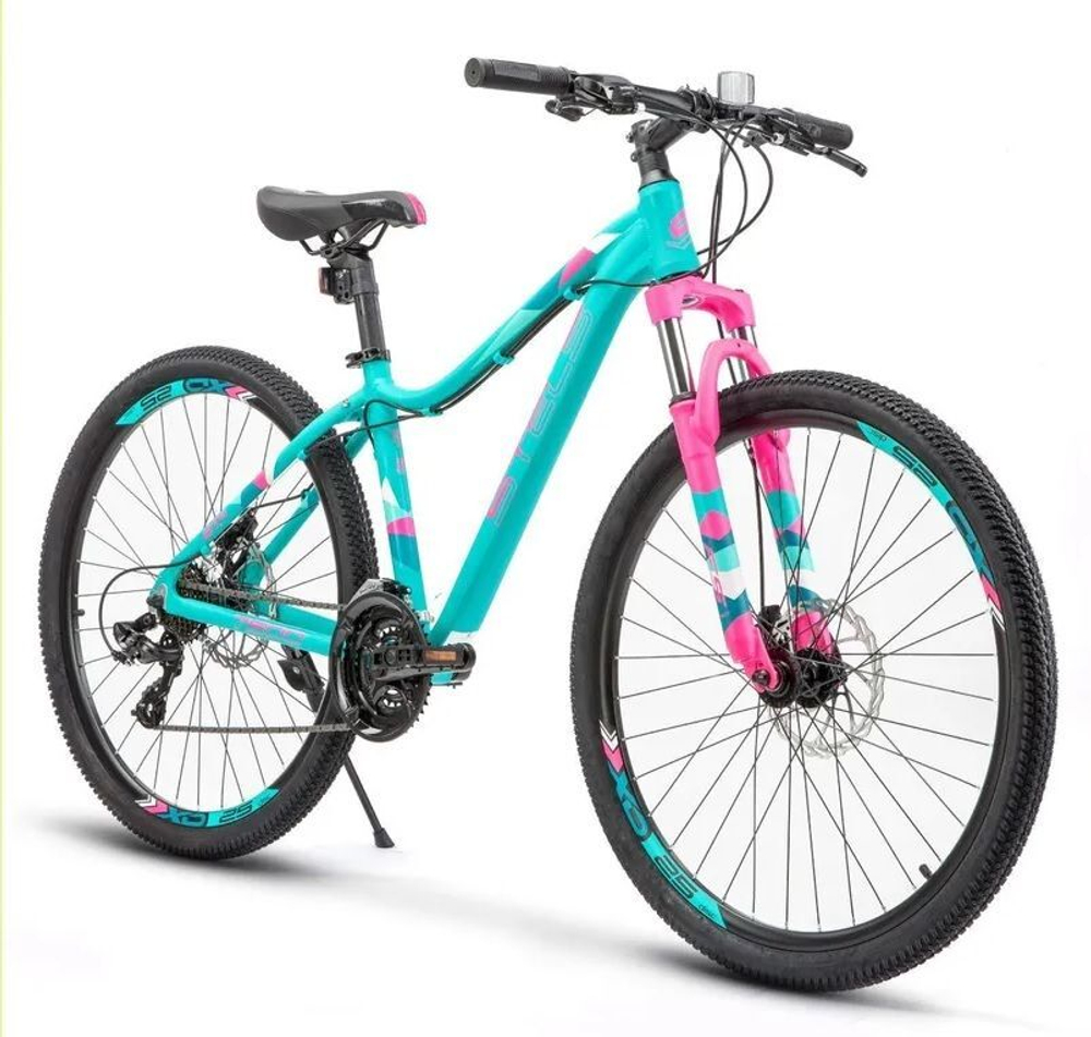 Велосипед 27.5" Stels Miss-7500 MD, рама 16,Мятный матовый