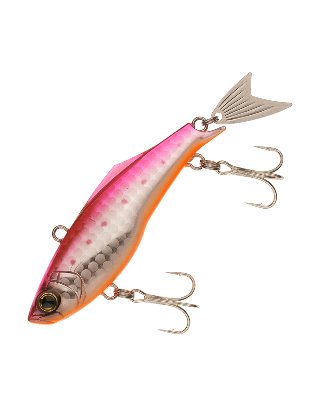 Воблер для рыбалки Duel Hardcore Fintail Vibe 55F1185-HGR, 55 мм, 10,5 г, тонущий, виб