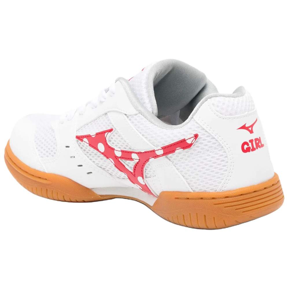 COMME Des GARCONS GIRL x Mizuno Crossmatch Plio RX 4 Anti Slip Wear Resistant Low Top Casual Shoes Unisex White