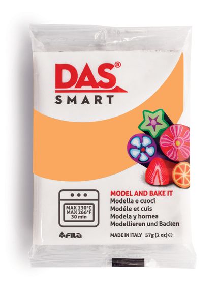 Глина/ Das smart 57g peach - box 6 pcs