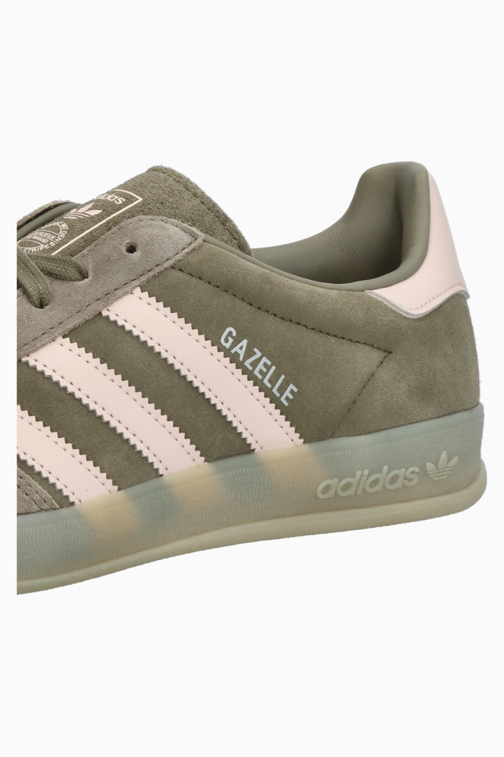 Кроссовки adidas Gazelle Indoor - зеленый