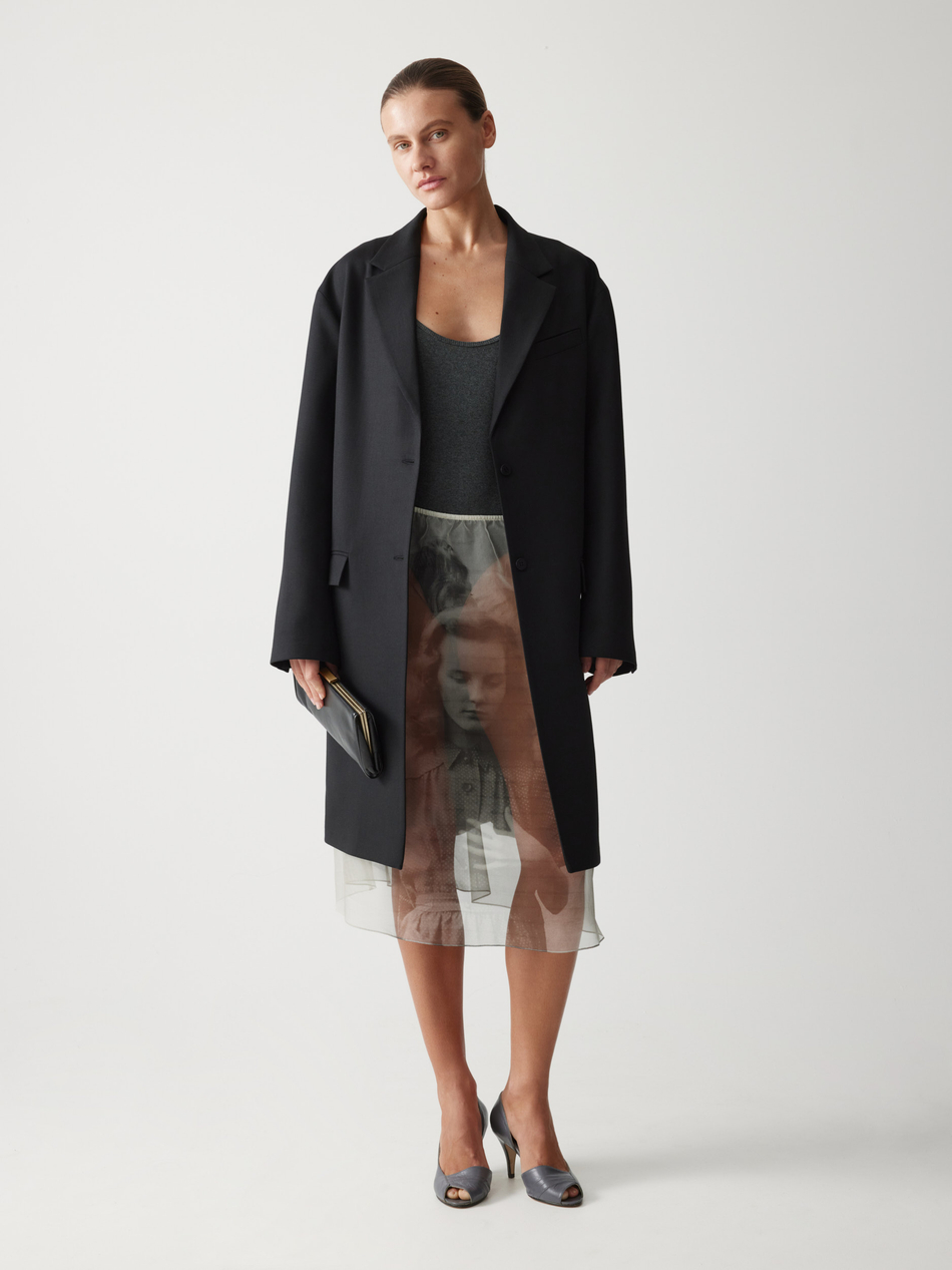 Удлиненный жакет Robe