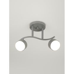 Светильник настенно-потолочный спот Rivoli Vivien 7077-702 2хGX53 15 Вт поворотный | Споты-Подсветки