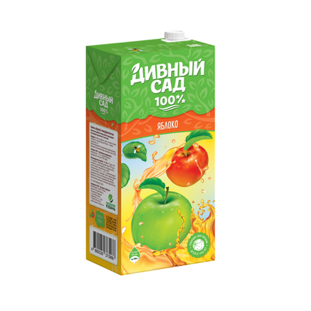 Натуральный сок Дивный сад яблоко 1,93 л
