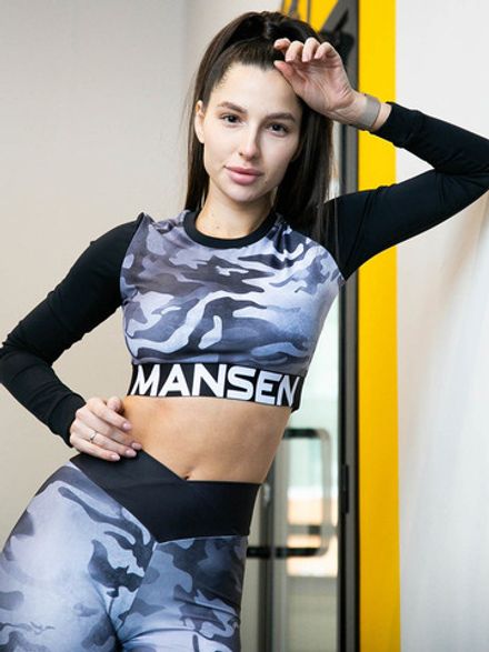 Рашгард  короткий Gray military