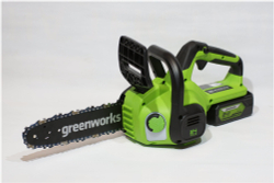 Пила цепная аккумуляторная GREENWORKS 24 V с акб и з/у 2007707UB