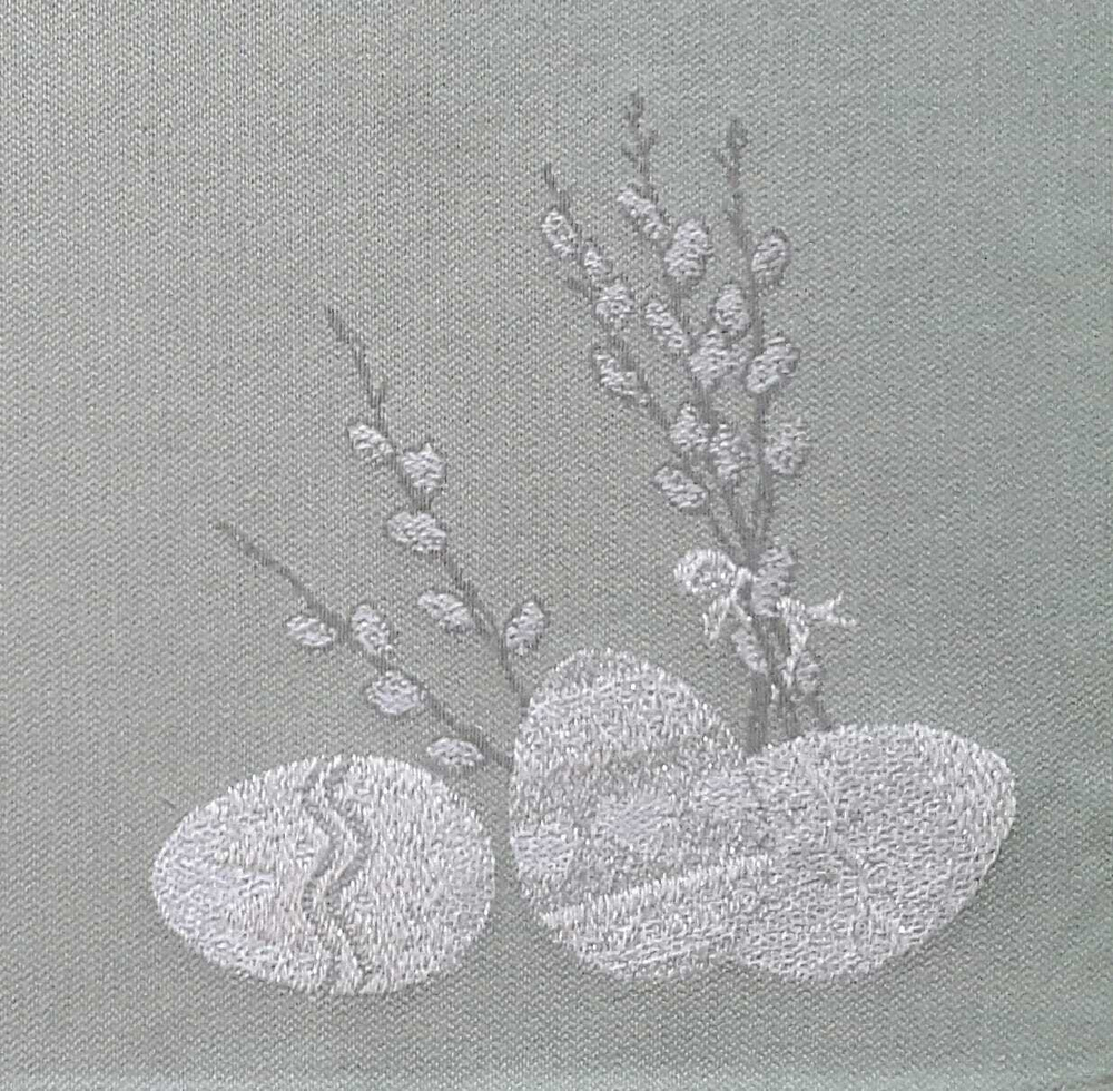 Набор декоративных гобеленовых салфеток (42х30) Пасха - 3 шт.