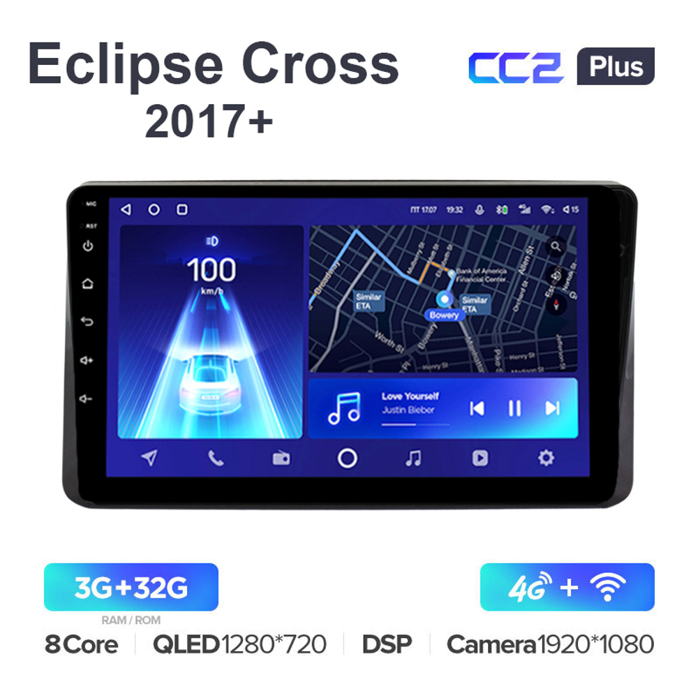 Teyes CC2 Plus 10,2"для Mitsubishi Eclipse Cross 2017+