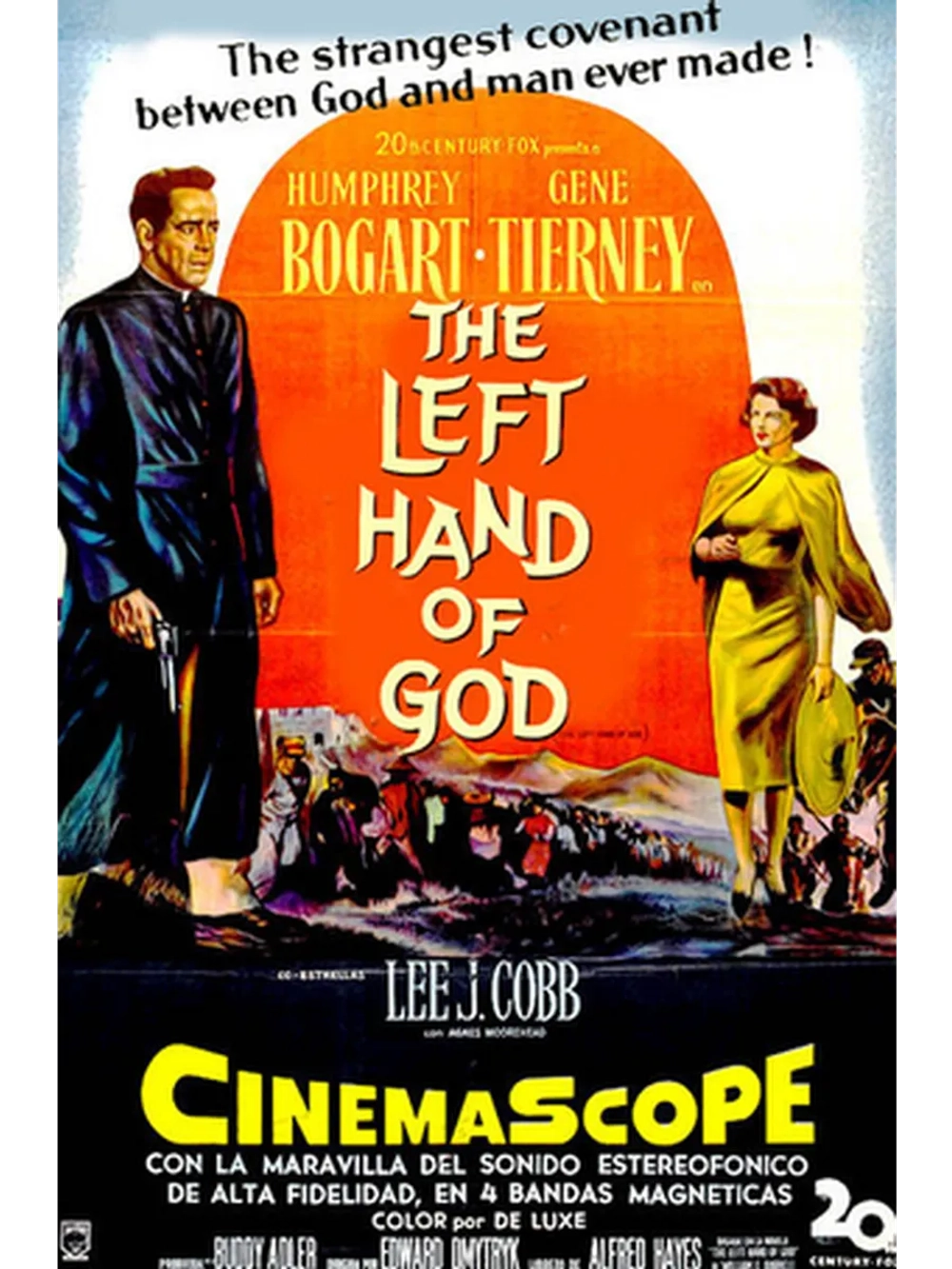 Левая рука бога (1955) (DVD-R)