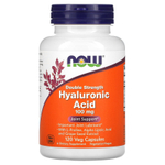 NOW Foods, гиалуроновая кислота, 100 мг, 120 растительных капсул