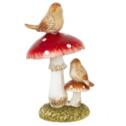 GAEM Фигурка декоративная "Грибы", L10 W8 H18 см