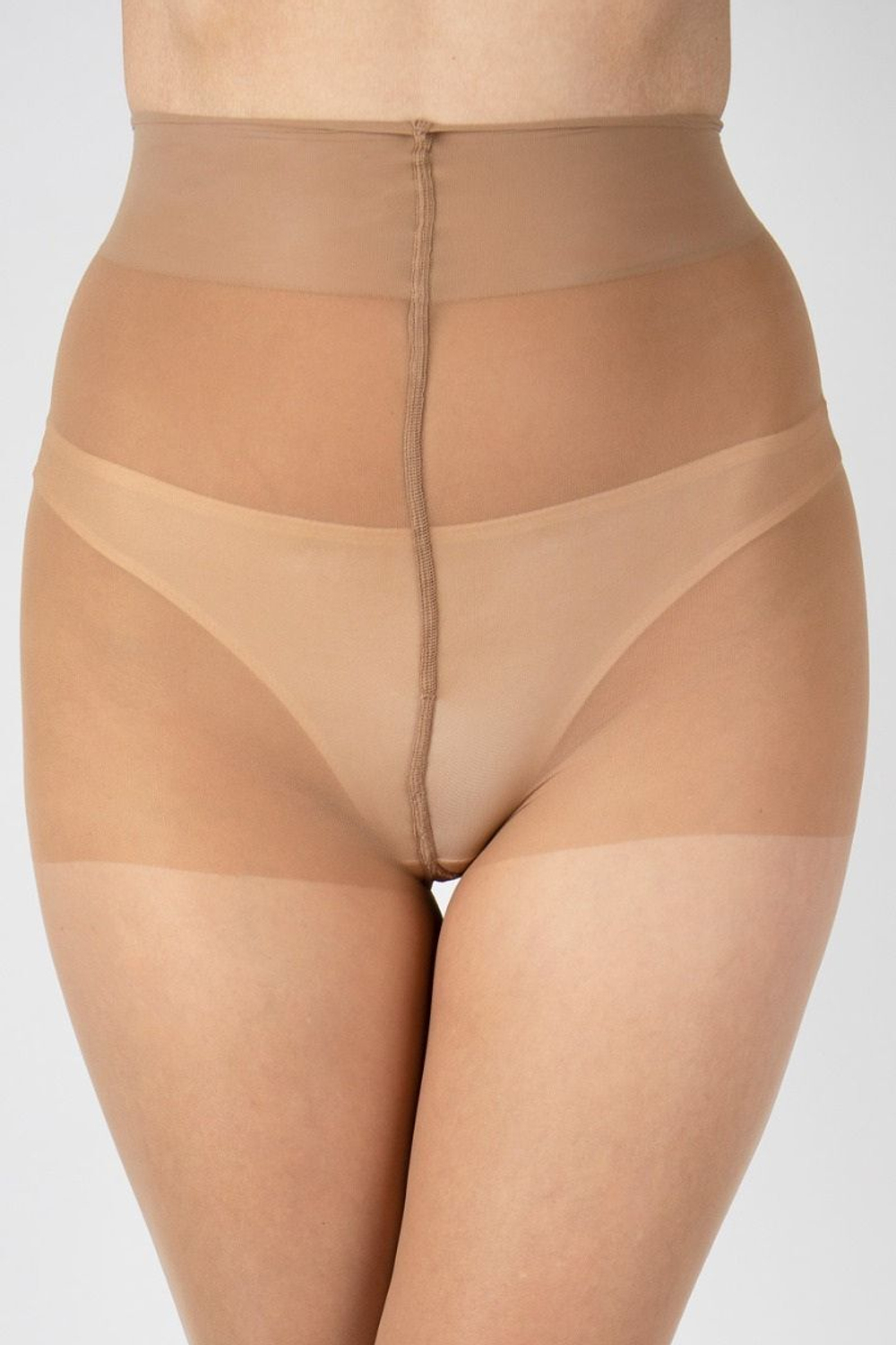 Матовые шелковистые колготки из наномикрофибры (Размер: S) (Цвет: черный)