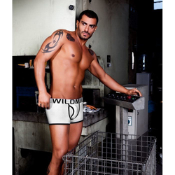Мужские трусы боксеры белые Wild Milk Cutie Boxer White