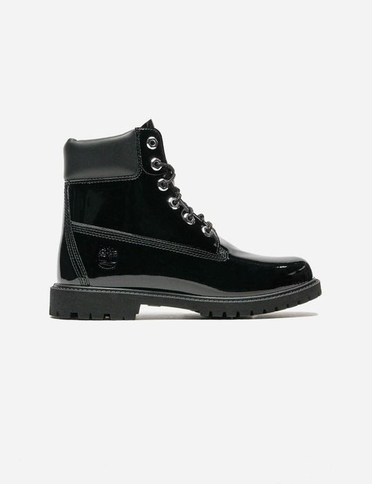 Timberland Women 6-Inch Premium Waterproof Lace Up Boot Black