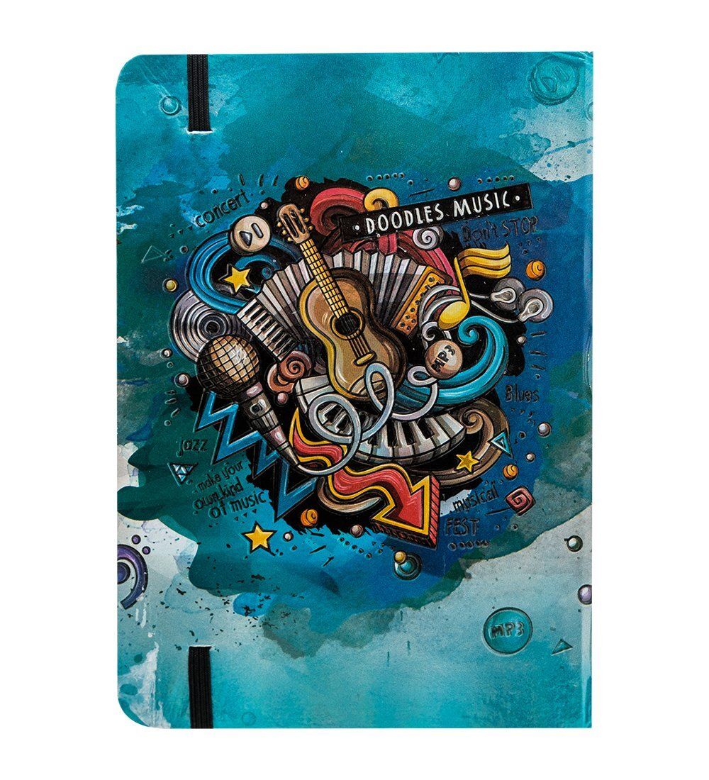 BM-05/4 Блокнот сред. «Звуки музыки» (3D твердая обложка)