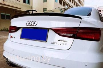 Спойлер V.1 для AUDI A3 8V Sedan 2012-2020