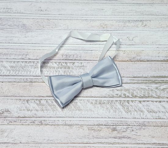 Галстук бабочка классика, лайм глянец