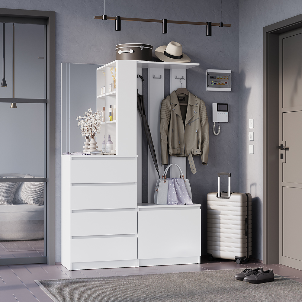 Прихожая Симпл ПР-04 Белый