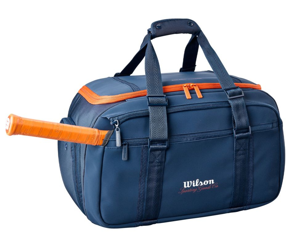 Сумка теннисная Wilson Roland Garros 2026 Sessionsoire Duffel - navy/clay