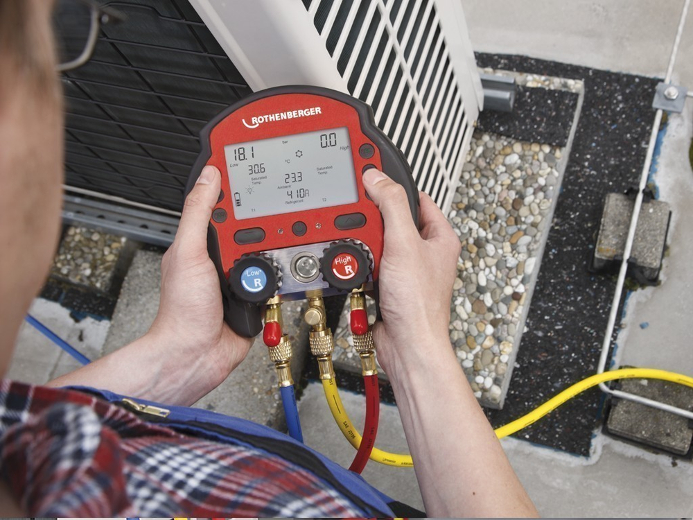 Цифровой коллектор Rothenberger ROCOOL 600 RED BOX