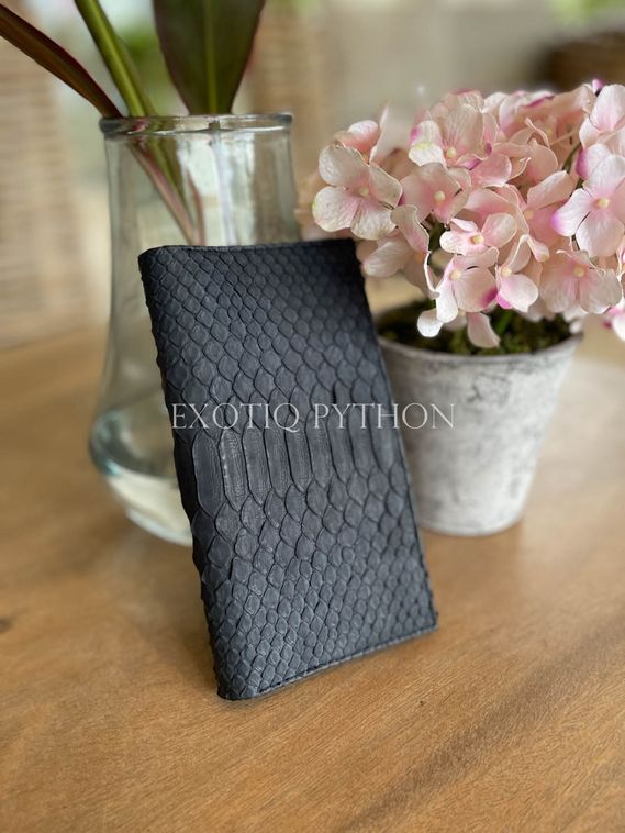 Кошелек-книжка из кожи питона WA-166