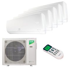 Мультисплит система на 5 комнат Ballu BSUI-FM/in-07HN8/EU x 5 / BA5OI-FM/out-42HN8/EU