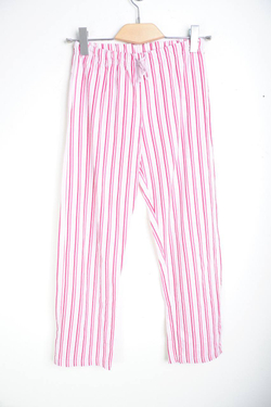 Брюки в яркую полоску, визуально на 11/12 лет