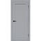 Купить Межкомнатная дверь эмалит Классик 1 светло-серая глухая