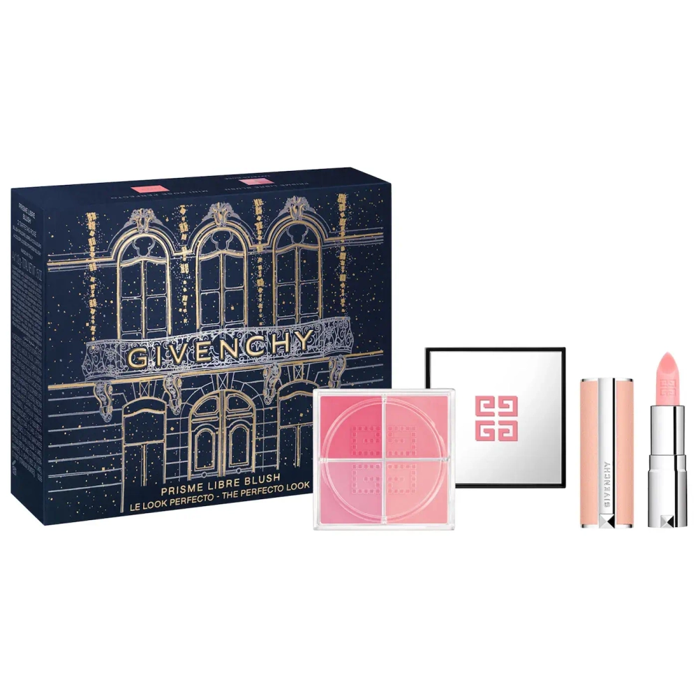 Givenchy The Prisme Libre Blush & Perfecto Mini Lip Balm Set