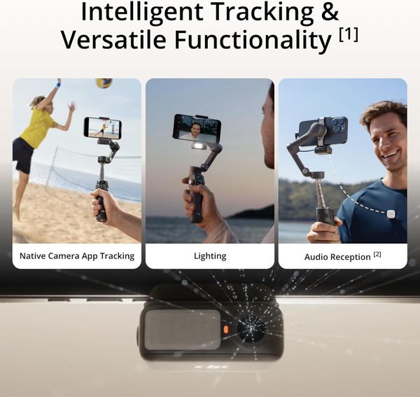 Электрический стабилизатор для смартфона DJI Osmo Mobile 7P Черный | Black