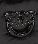 Кожаная сумка-мессенджер LOVE CLICK PUFF CLASSIC Pinko - черный(101585 A0F8)