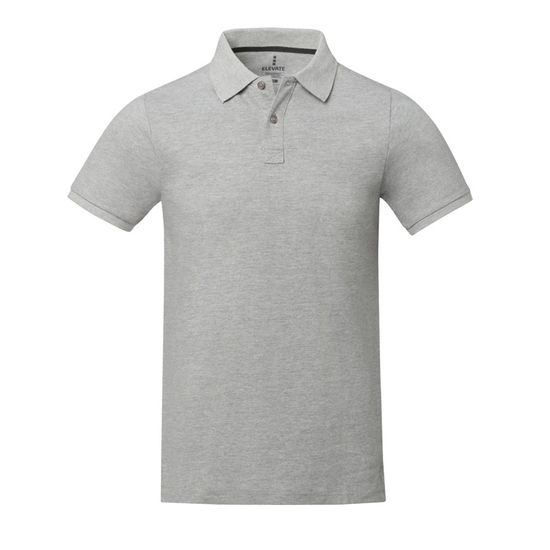 Мужское поло Calgary (Серый, M)