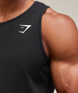 Майка GYMSHARK Critical Tank Black