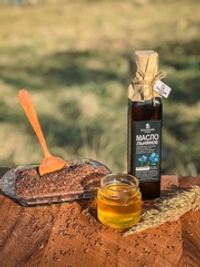 Льняное масло сыродавленное