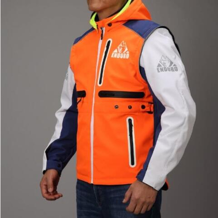 Мотокуртка Enduro оранжевая XXL