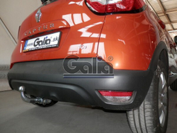 Фаркоп оцинкованный Galia R091A для Renault Captur 2013-(паспорт и сертификат в комплекте)(без электрики)
