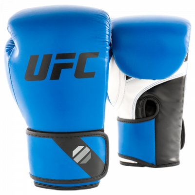 UFC Pro Fitness  Перчатки тренировочные для спарринга голубые - 6 Oz