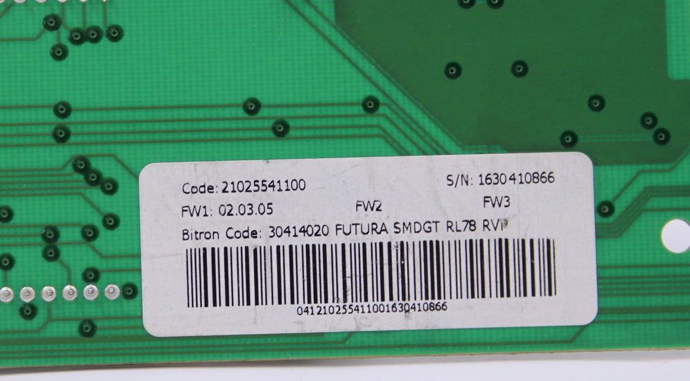 Модуль индикации 21025541100 (код прошивки fw 02.03.05) для стиральной машины Indesit