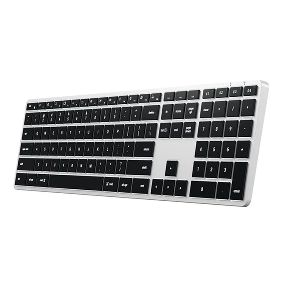 Клавиатура беспроводная Satechi Slim X3 Bluetooth Keyboard-RU (ST-BTSX3S-RU) серебристый