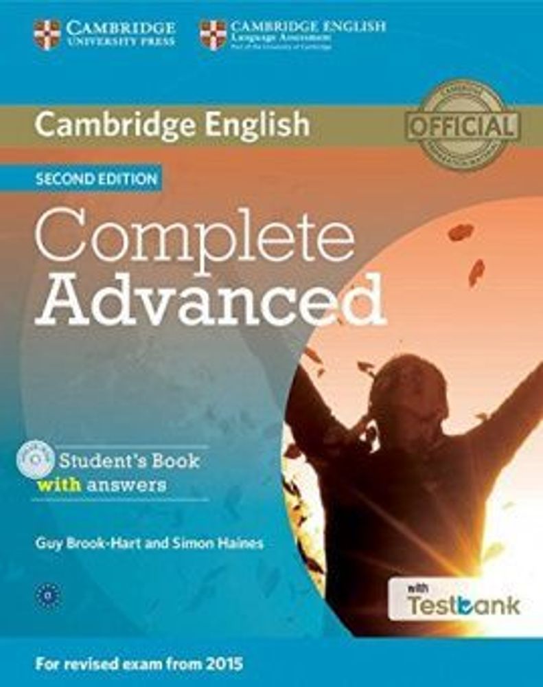 Complete Advanced 2nd edition (for revised exam 2015) Student&#39;s Book with Answers with CD-ROM with Testbank